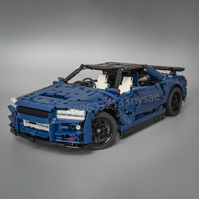 새로운 42154 테크니컬 스카이라인 R34 GT-R 수프라 MK4 슈퍼카 레이싱 빌딩 블록 GT3 F1 자동차 스포츠 모델 브릭 장난감 어린이 선물