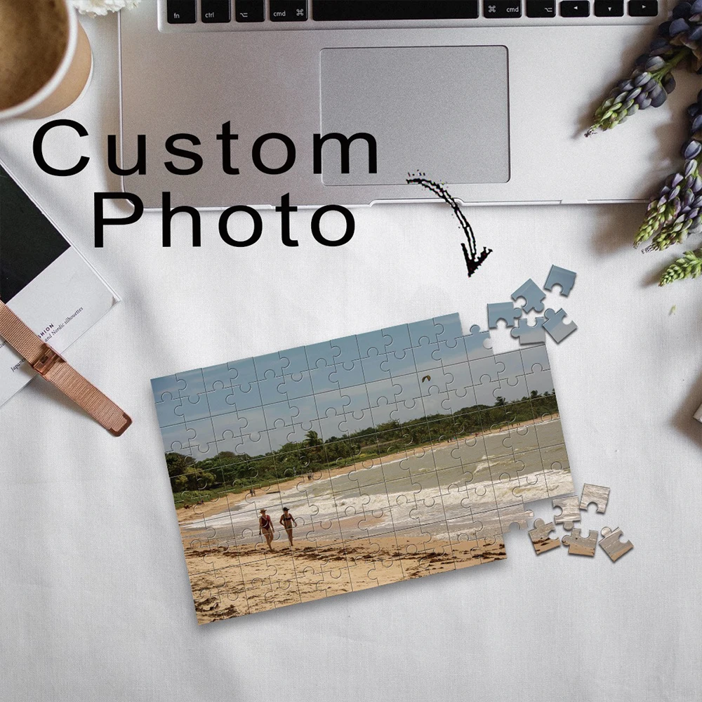 35/300/500/1003pcs Personalized Custom Photo Puzzle Scenic Photo Toys for Kids Gifts