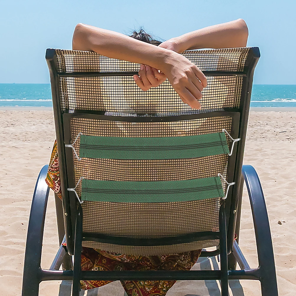 

3pcs Lounge Chair Replacement Straps Repair Kit For Patio Deck Balcony Outdoor Chairs Reinforcement Fixing Accessories