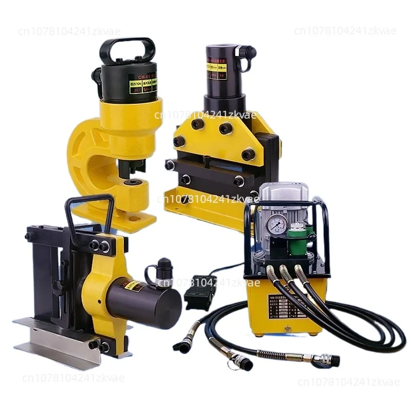 

Bending machine copper row processing machine busbar multi-function three-in-one punching and cutting electric hydraulic pliers