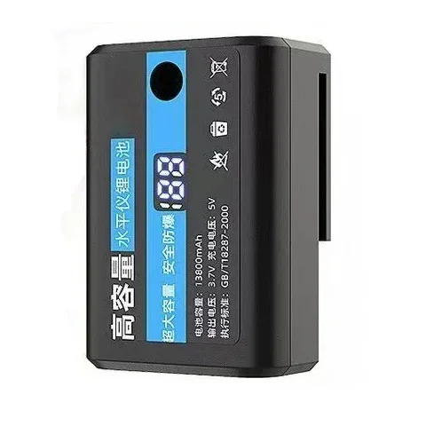 13800mAh Chargeable High Power Battery 360° Green Laser Level with 12 Lines for Building Tools, 3D Leveling Tool, Powerful Laser