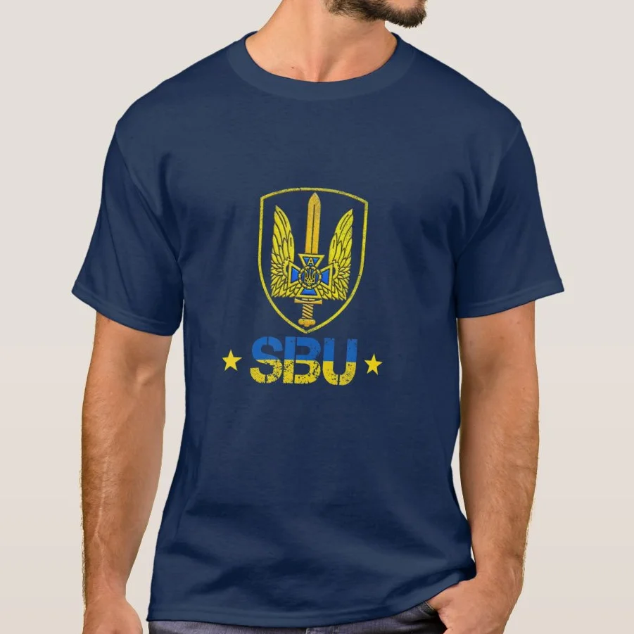 SBU Ukraine Alpha Group Special Forces Spetsnaz T-Shirt. Premium Cotton Short Sleeve O-Neck Mens T Shirt New S-3XL