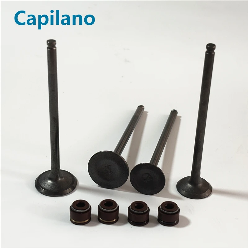 22 مللي متر أجزاء محرك الدراجة النارية مجموعة جذع الصمام مع دليل الصمام لـ HYOSUNG 250cc GT250 GT250R GV250 GT GV 250