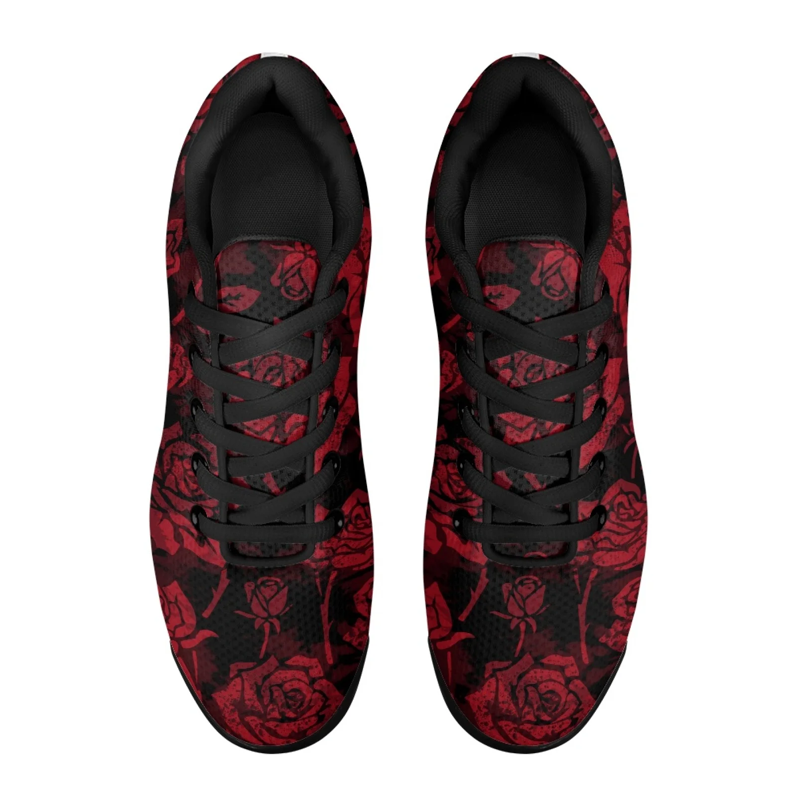 PENSTROLL Roses Sport Trainer Mesh Tennis Sneakers Air Cushion Soft Sole Walking Shoes for Mens