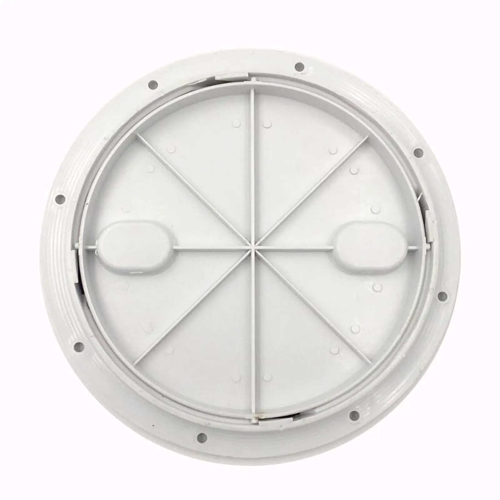 Marine Hatch for Boats Nylon Circular Inspection Deck Plate Easy Install Anti Slip for Yacht Cabin