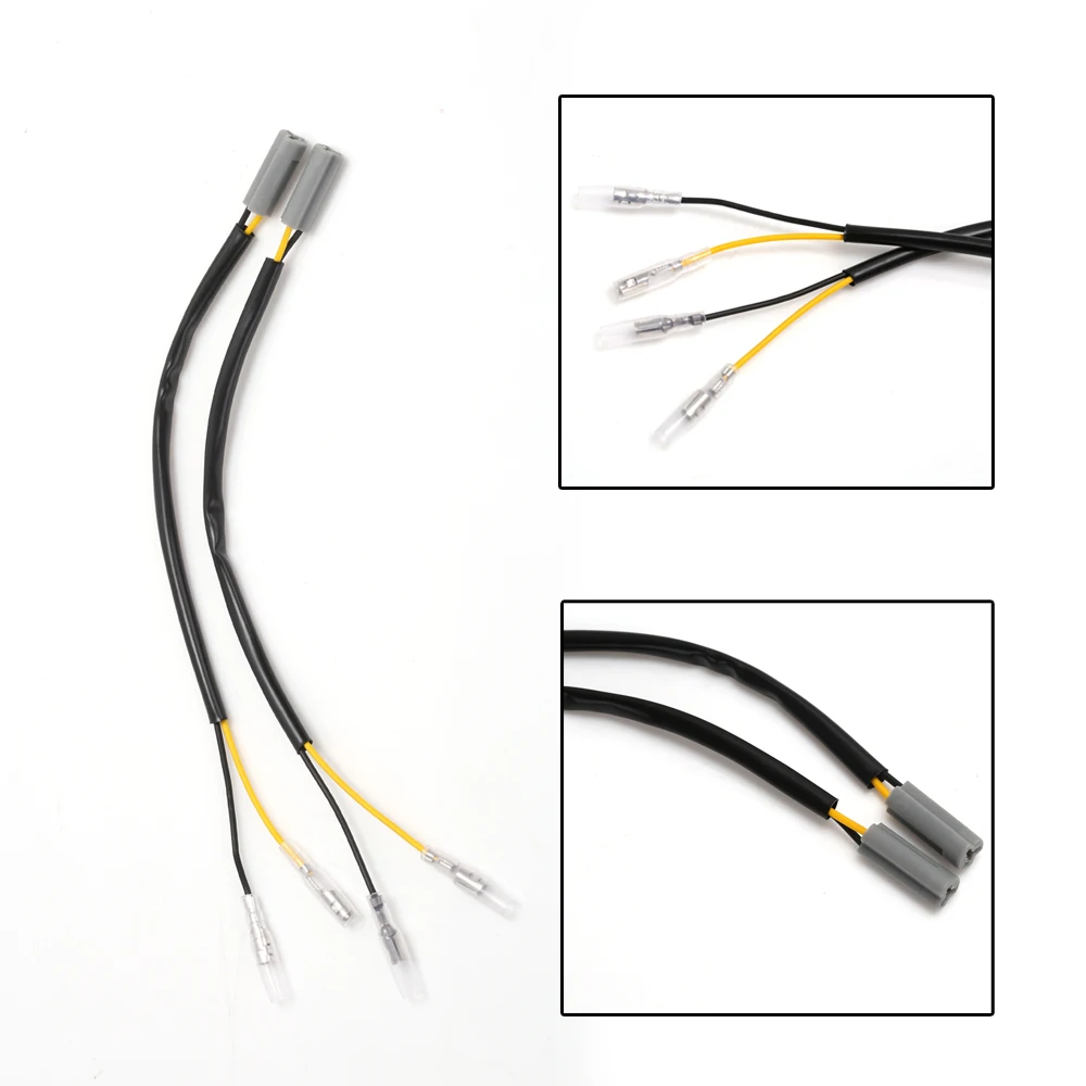 For Yamaha YZF R6 R1 R3 R6S FZ6 FZS6 FZ1 250 Motorcycle Plug Adapters OEM Indicator Turn Signal Wiring Connectors Harness