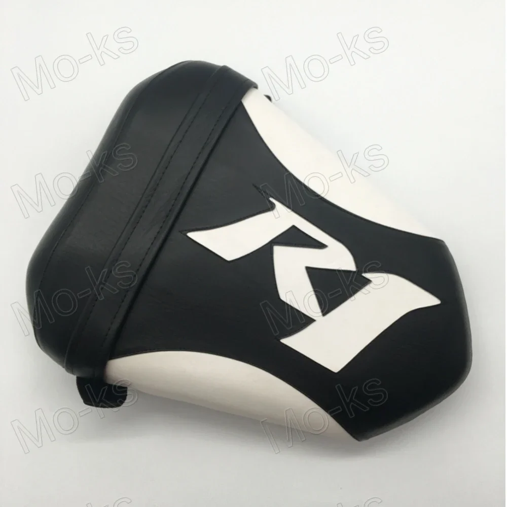 المقعد الخلفي للركاب بيلايون جلد صناعي لياماها YZF R1 2007-2008 أبيض وأسود أزرق أصفر أحمر