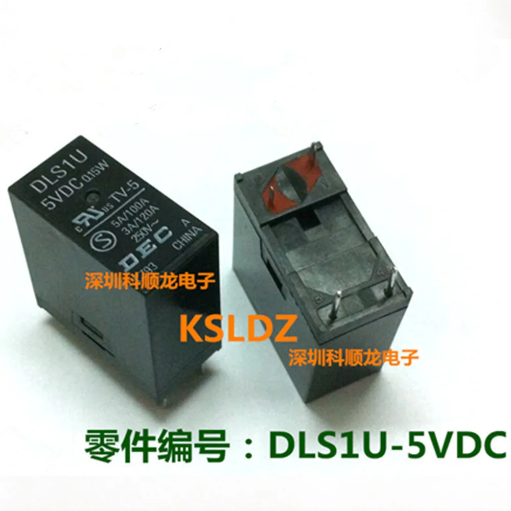 DLS1U Leistungsrelais – 12 VDC, 5 A, 250 VAC – 4 Pins – 2 Stück – Für Schaltanwendungen