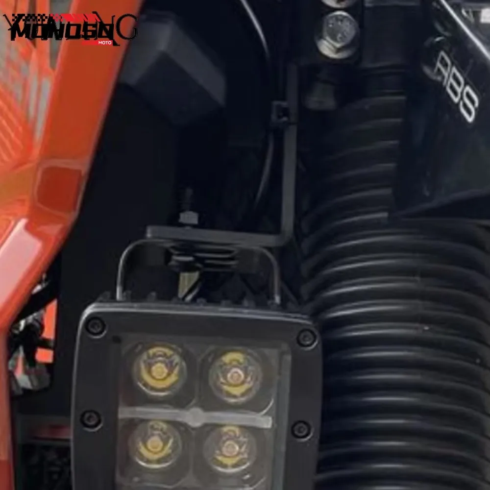 For KAWASAKI KLR650 2008-2021 2022 2023 2024 Auxiliary Light Bracket Additional Lights Bracket Mount LED Light Mount KLR 650