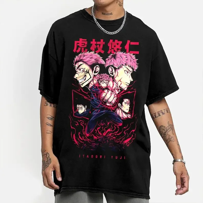 Anime Itadori Yuji Shirt, Anime Lover Shirt
