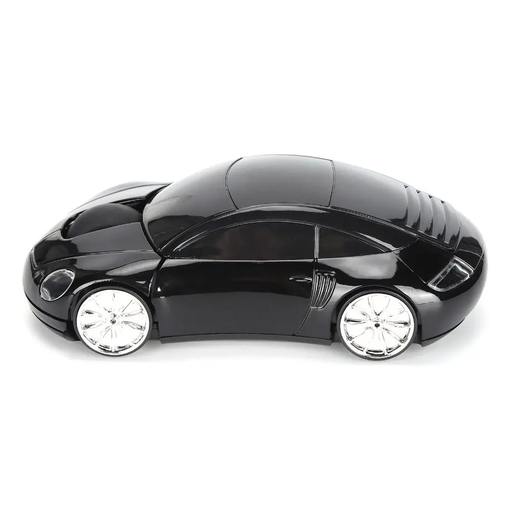 Colorful 2.4G Car Shaped Mouse Blue/Red/Pink/Black LED Light Car Mouse Portable USB Receiver Mouse Home