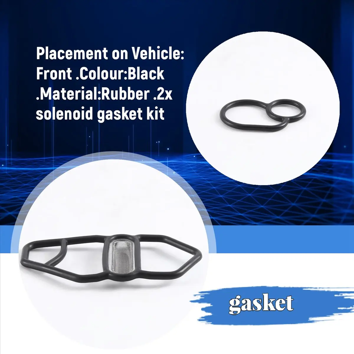 #29V VTEC Valve Core  Valve ket,Solenoid Gasket Fit for Honda GSR NSX D16Z6 B18C1 B16A2 B18C5 (Black)