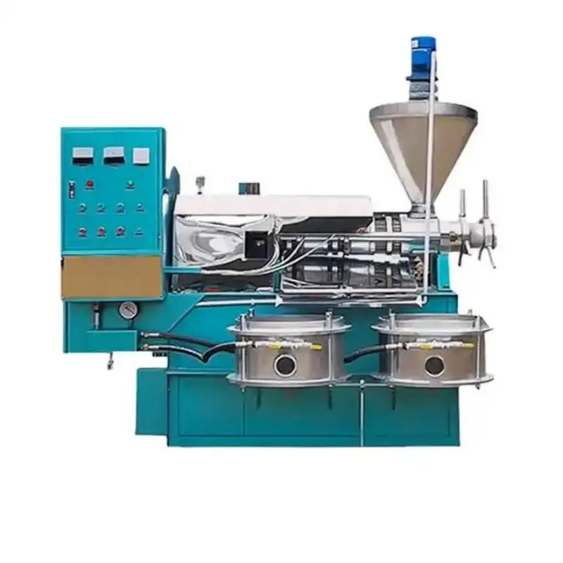 เครื่องทำน้ำมันงาแบบเย็นจากถั่วเหลืองและฝ้ายขนาด 1-10 ตันต่อวัน