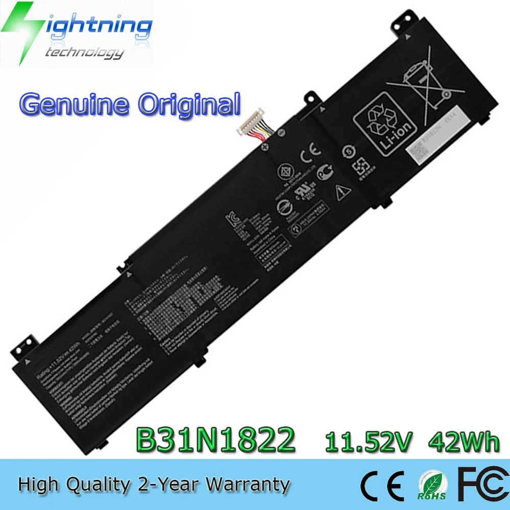 

B31N1822 11.52V 42Wh Laptop Battery for Asus ZenBook Flip 14 UM462DA UX462D UX462DA 31CP5/57/81