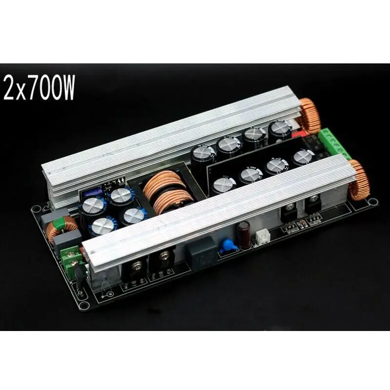 

2x700W Stereo Digital Power Amplifier Board w/ Switch Bridged Speaker Protection