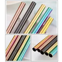Wide Reusable Metal Drinking Straw #3