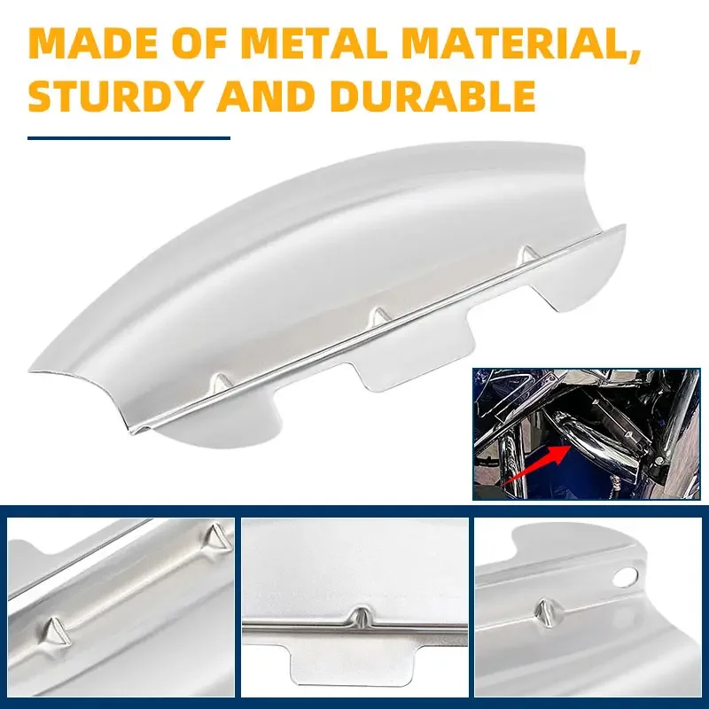 Moto per Harley Davidson Grand Glide Road King forcella anteriore deflettore aria copertura decorativa copertura forcella anteriore 2014-2021