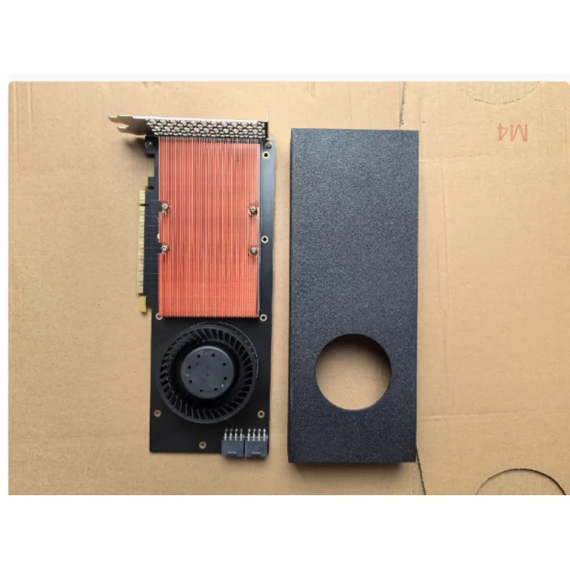 

ДЛЯ Tesla V100 SXM2 к пластину переноса PCIE, сплошной сердечник, полоса из чистой меди, вентилятор второго поколения, оптимизический продукт