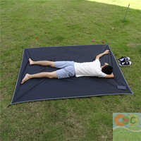 ZZ Tent Footprint Pocket Picnic Mat With Windproof Stakes Camping Portable Folding Waterproof Tent Ground Sheet Travel Beach Mat