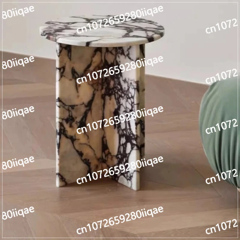 

Marble Side Table Light Luxury Nordic Minimalist Sofa Bedroom