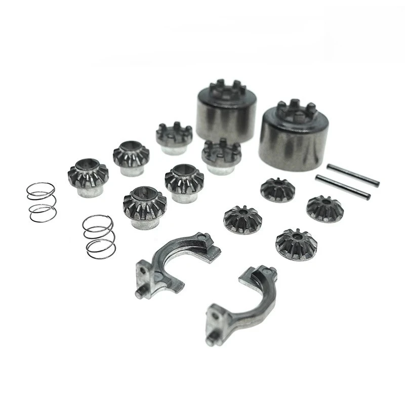 Differential Gear + Differential Lock Control kit for JKMAX 1/8 1/10 Crawler Parts Capo RC JK MAX Wrangler Accessories