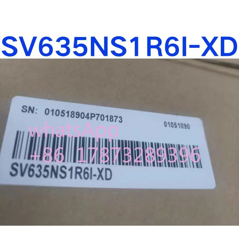 

New SV635NS1R6I-XD servo driver 200W fast shipping