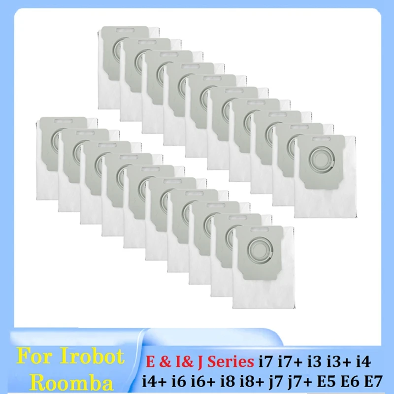 Irobot Roomba i7、i7 plus、i3、i6、e5、e6、e7、s9、s9、ロボット掃除機部品、活性炭用のabudダストバッグ