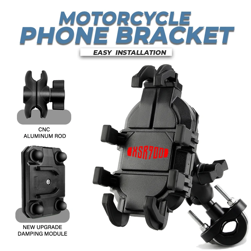 Motorcycle Mobile Phone Holder GPS Navigation Mount Bracket For YAMAHA YBR125 TRACER XSR 700 900 FJ07 FJ09 MT09 Accessories