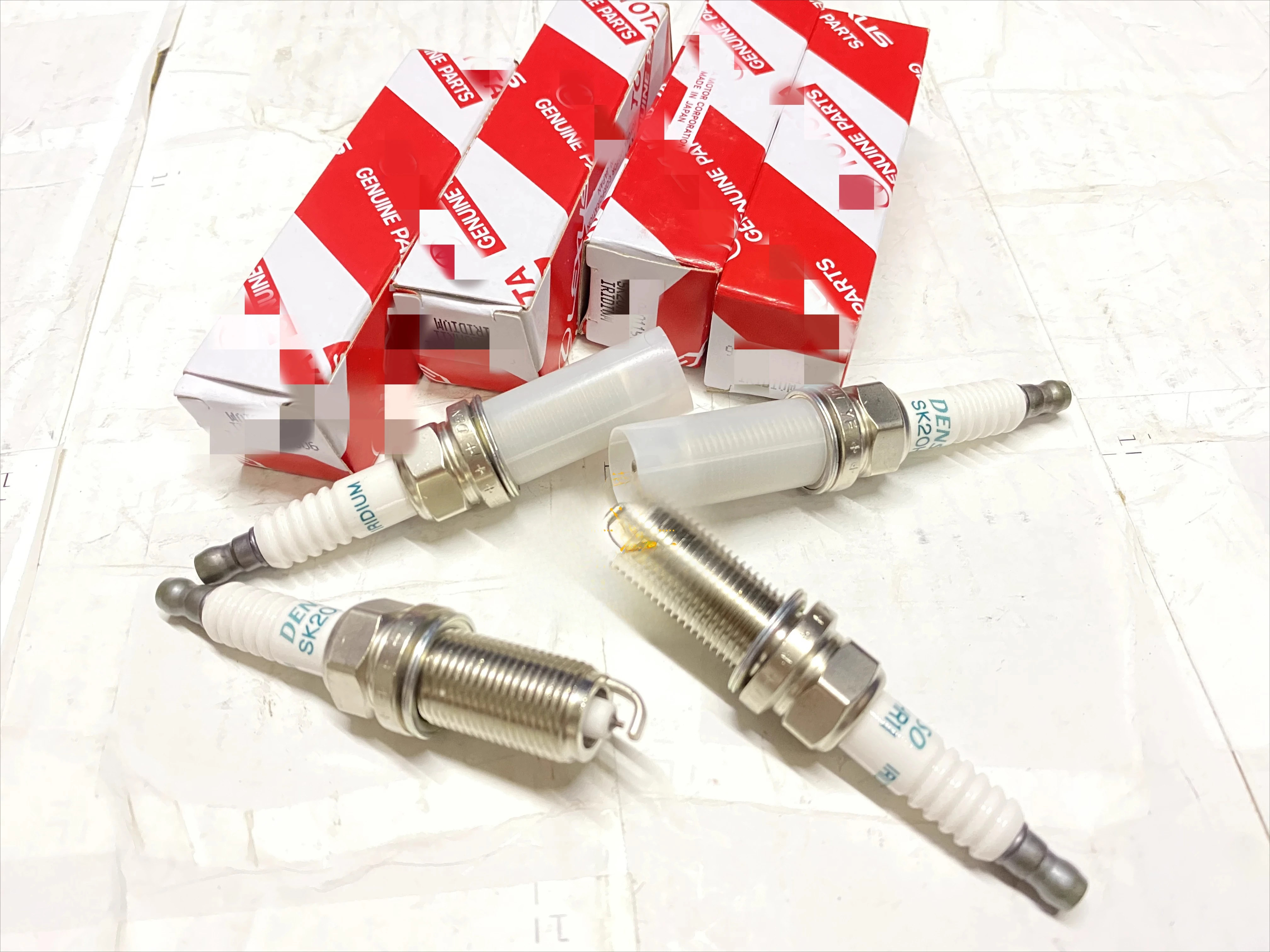 1 шт. для Toyota COASTER maikesi Iridium Platinum 2TR3TR 6GR золотая насадка для свечей зажигания