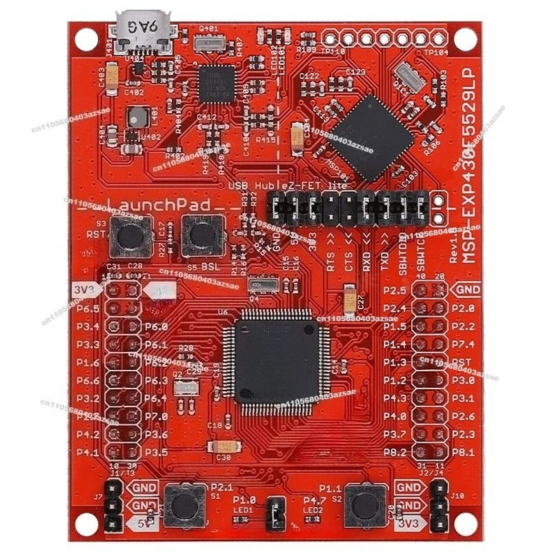 Placa de desarrollo para MSP-EXP430F5529LP MSP430F5529 LaunchPad con simulación