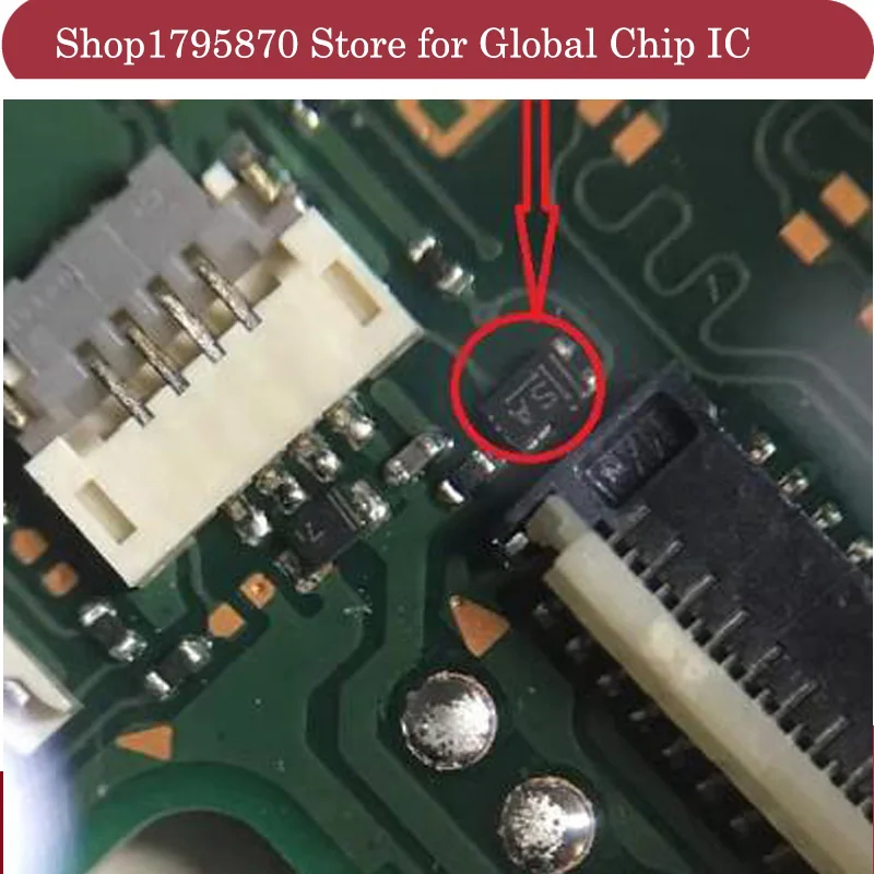 

Small Mosfet IC Part for N-intendo Switch SA (SD) Near LCD Connector Component Motherboard Fix Part