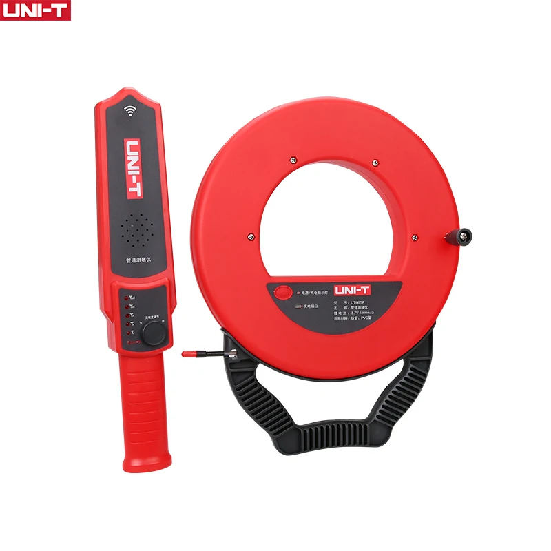 UNI-T UT661 Series Wall Iron Pipe Blockage Detector Diagnostic-tool Scanner Pipeline Blocking Clogging Plumbers Instrument