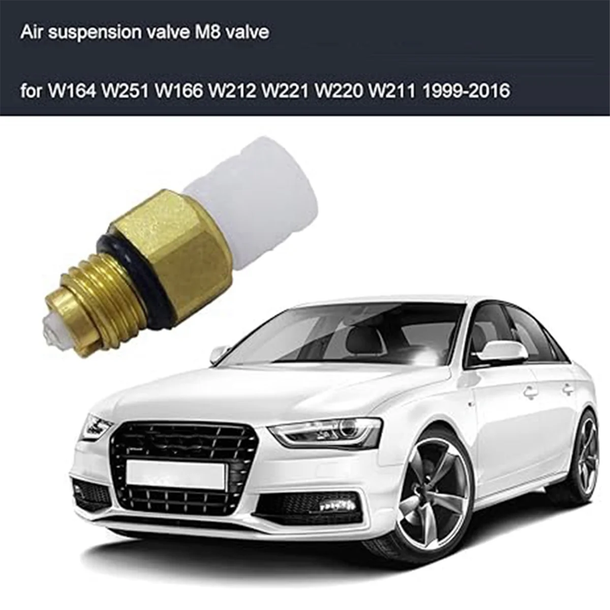 ベンツ用エアサスペンションホースコネクタ,エアノズル,エアショックフィッティングバルブ,m8,w220,w221,w164,w211