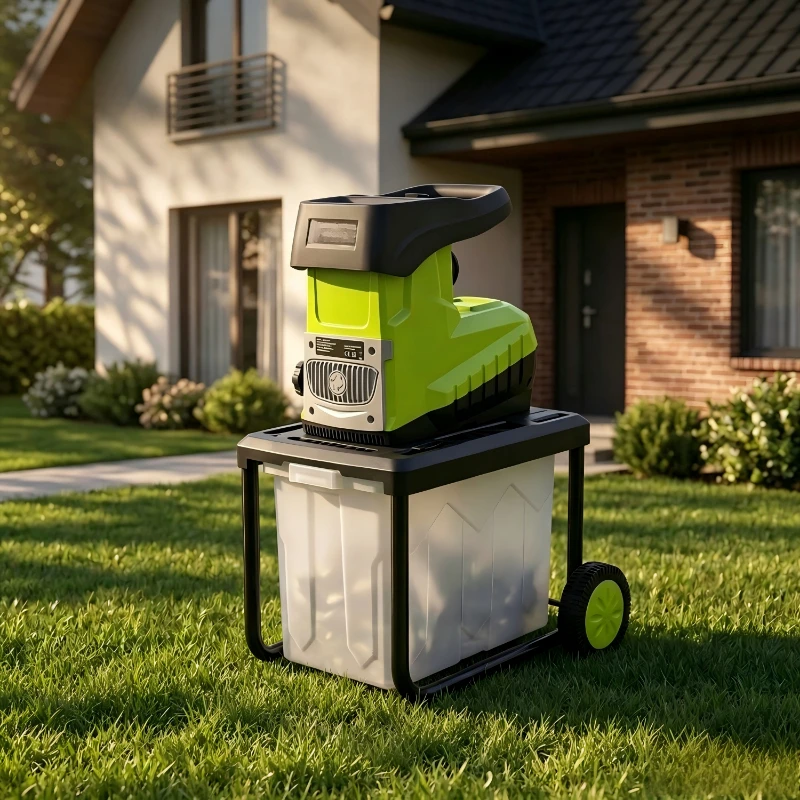 Electric Branch and Wood Shredder High Power 2800W Small Household Type Suitable for Garden Use Fast Delivery