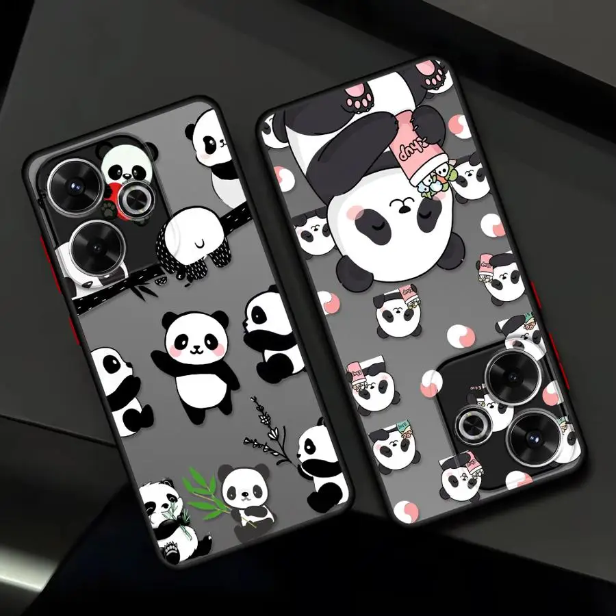 

Funda Phone Cover Case for Xiaomi Redmi Note 15 12 11 14C 13C A4 13 14 Pro Plus 10 9S Cute Panda Funny