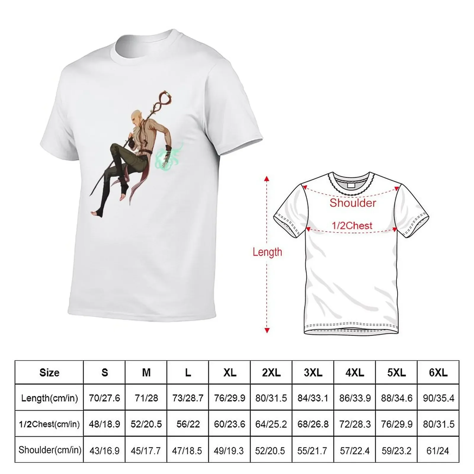 DAI crew Solas T-Shirt essential t shirt anime heavyweights Blouse mens cotton t shirts