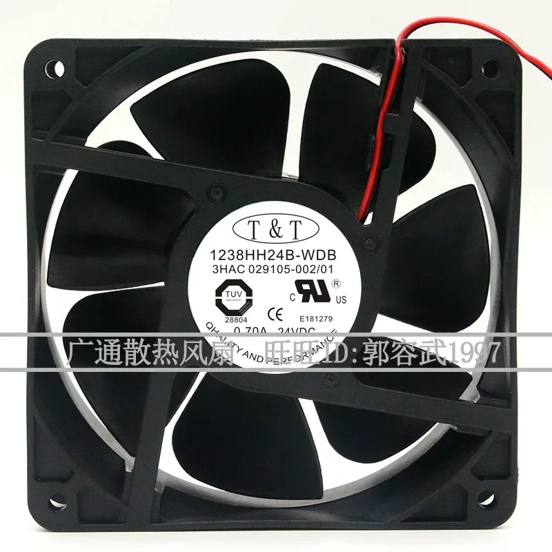 for ABB Robot Controller Fan 1238HH24B-WDB 3HAC029105-001 002 with Plug