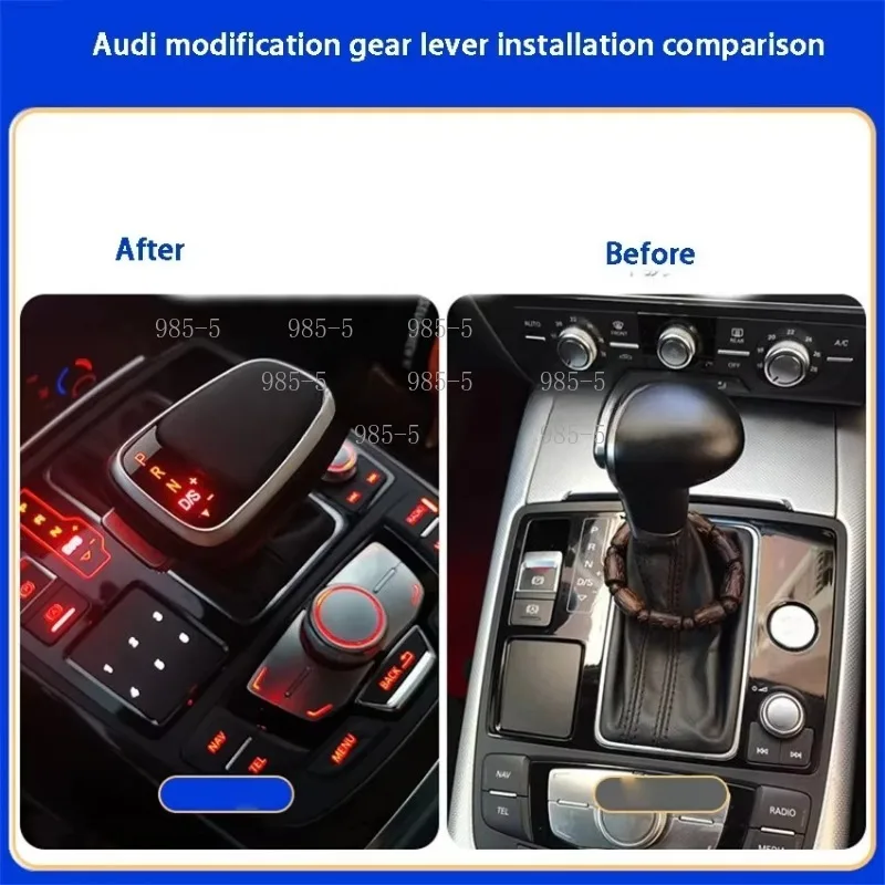Car LED Gear Head Shift Lever Automatic Transmission Special For  A4L A6L Q5 Q7 A5 A7