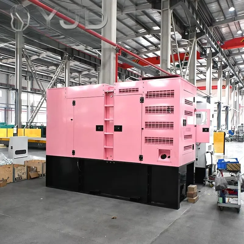 DYJD Korean Brand 150 200 250 300 400 500 600 800 1000KVA Silent Type HYUNDAII Diesel Generator Set 50/60Hz EU Stage V