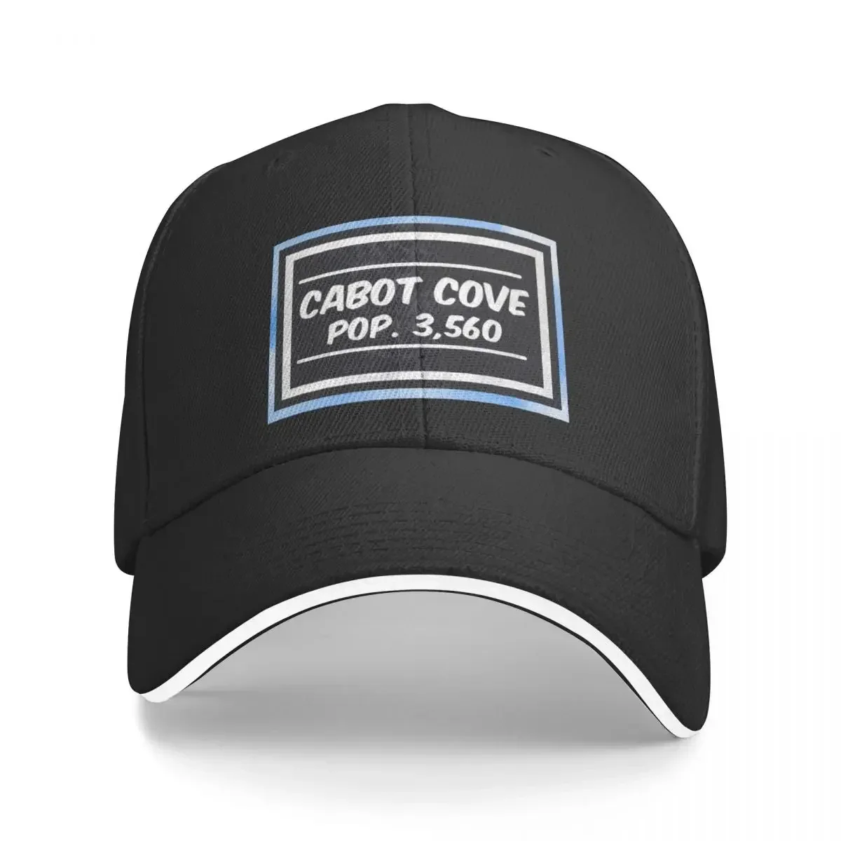 Murder She Wrote - Cabot Cove Sign Baseball Cap tea Hat Luxury Brand Women's Hats For The Sun Men's