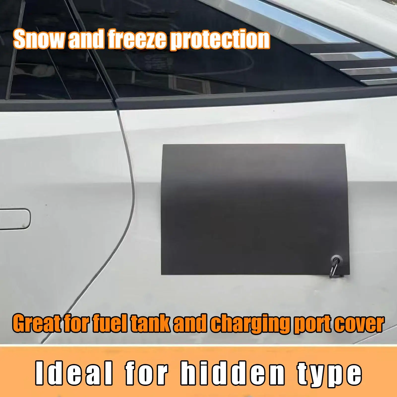 

1pc Magnetic Anti-Freeze Covers Anti-Snow Car Handle Protector Door Handle Covers All-around Protection Car Door Protector Guard