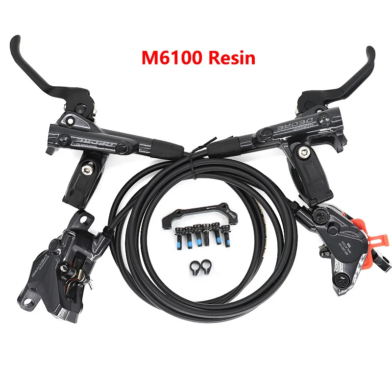 SHIMANO DEORE M6100 油圧ディスクブレーキセット シマノ DEORE M6100 M6120 油圧ディスクブレーキセット 2ピストン