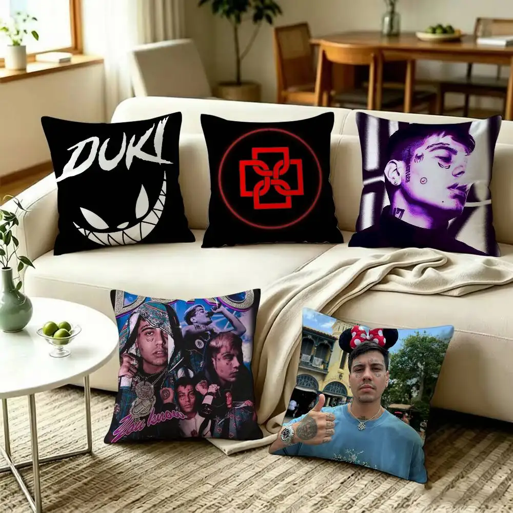 D-Duki  Square Pillow Case Multi Sizes For Car Home Bedroom Decor Custom Valentine Gifts