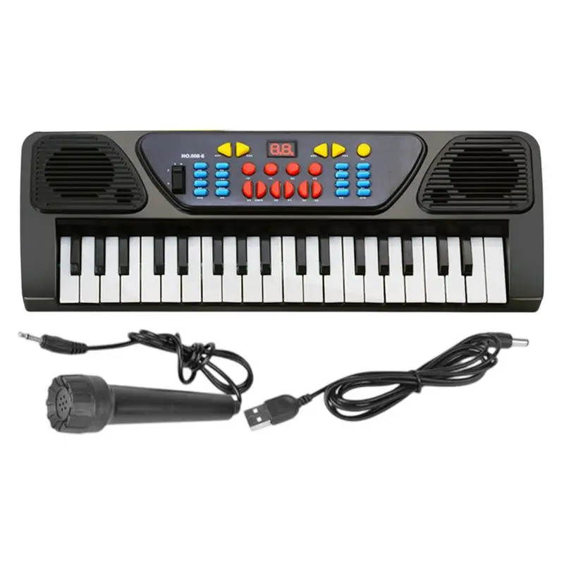 Piano Keyboard For Kids Electronic Toy Keyboard Piano 37 Keys Portable Electronic Piano For Beginners Electronic Piano With