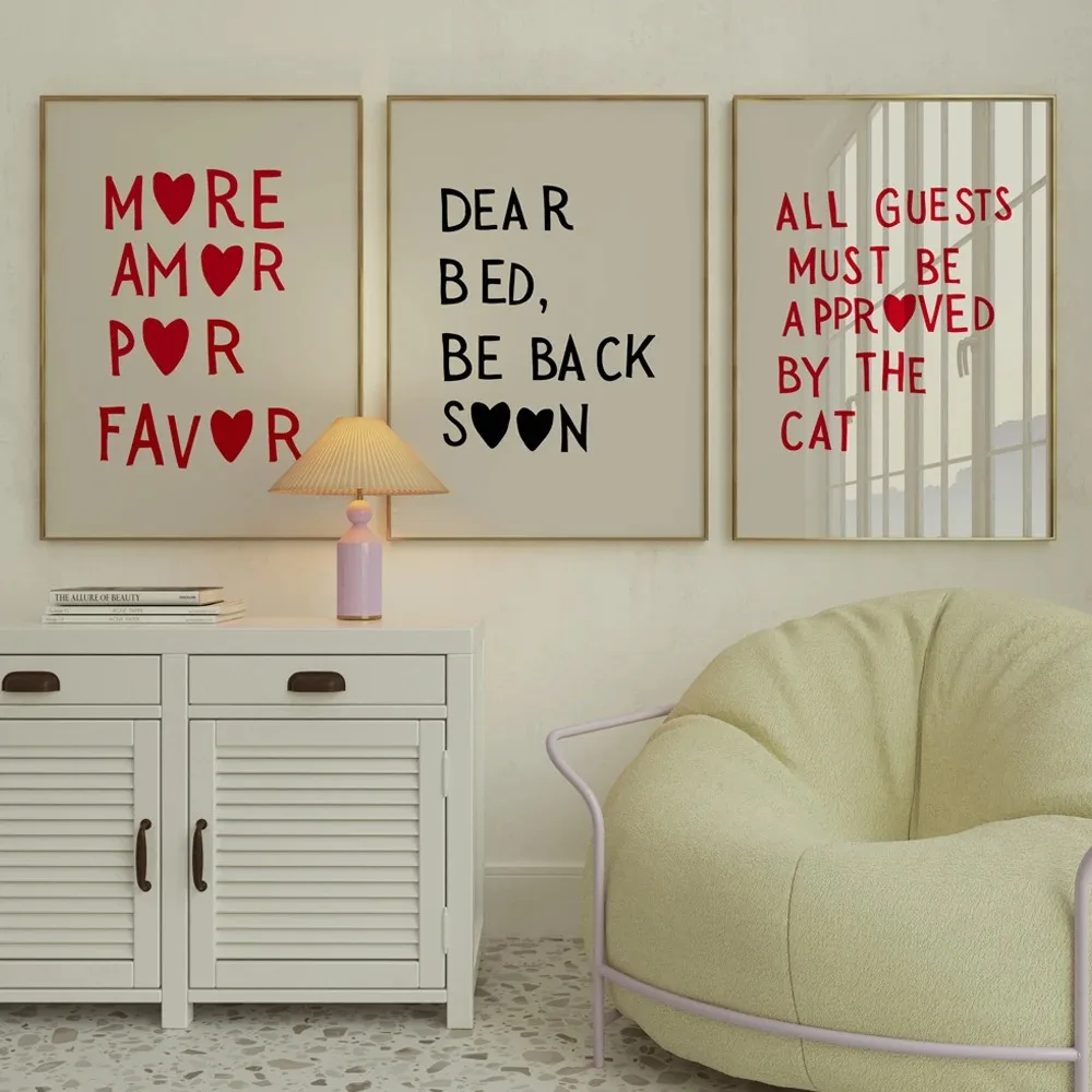 Минималистичный принт на холсте в форме сердца, настенное искусство без рамы для домашнего декора гостиной Минималистичный принт на холсте в форме сердца, настенное искусство без рамы для домашнего декора гостиной