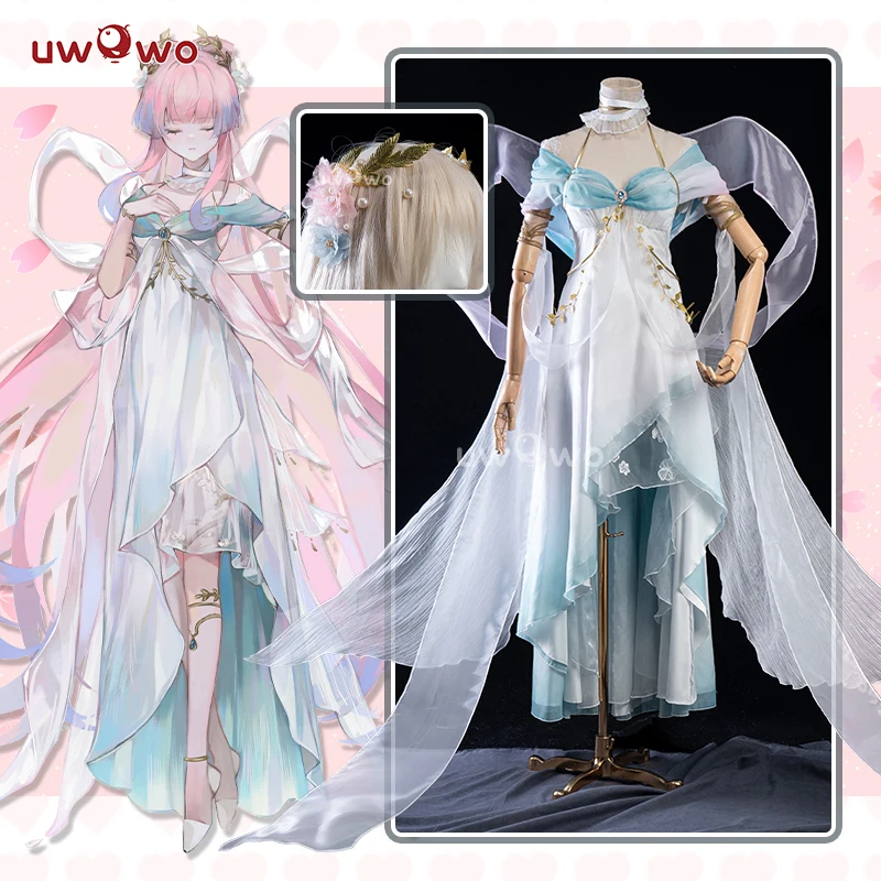 PRE-SALE UWOWO Exclusive Genshin Impact Fanart Kokomi Muse Goddess Gown  Dress Cosplay Costume