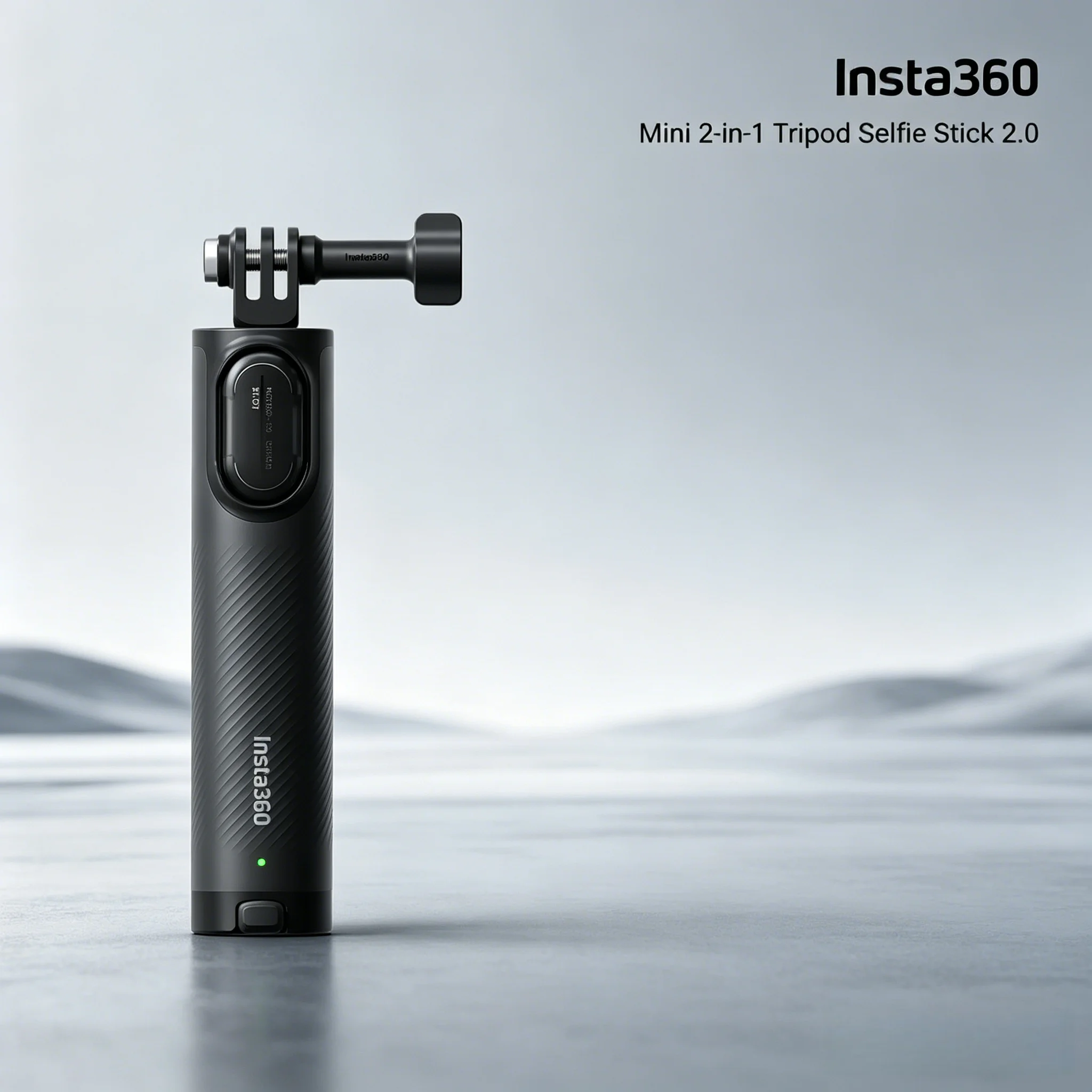 

Портативная мини-палка для селфи для Insta360, компактный штатив 2.0 с креплением на винт 1/4 для X4 Air GO Ultra Ace Pro 2 Link
