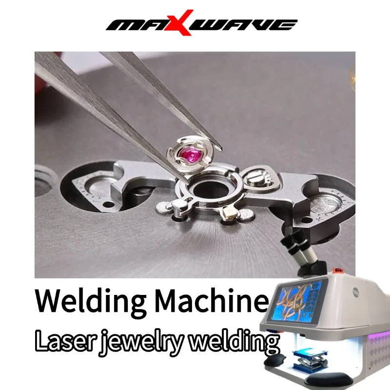 Maxwave Advanced 230W YAG Laser Welding Machine for Dissimilar Precious Metal Alloys with High Precision Spot Welding