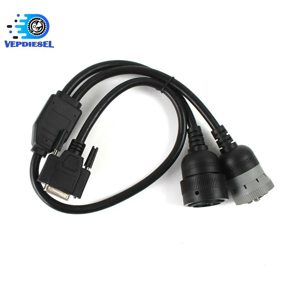 9-pin & 14-pin Split Y Service Cable 457-6114 317-7485 for CAT ET-3 ET-III Coms Diagnostic Adapter Tool