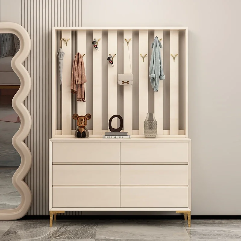 

chest hanger integrated bedroom bedside locker living room entrance partition cabinet simple light luxury premium locker